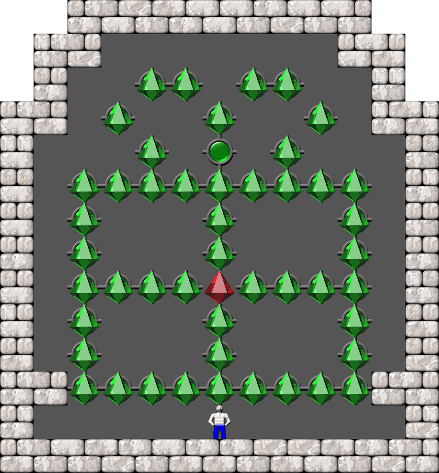 Sokoban Secundus gradus ad Olympo level 67